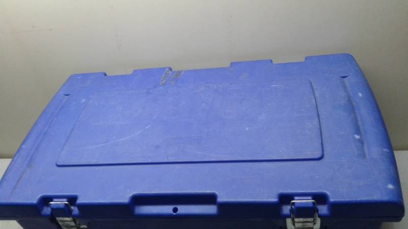 lot 42 image: Blue Storage Bin, Used