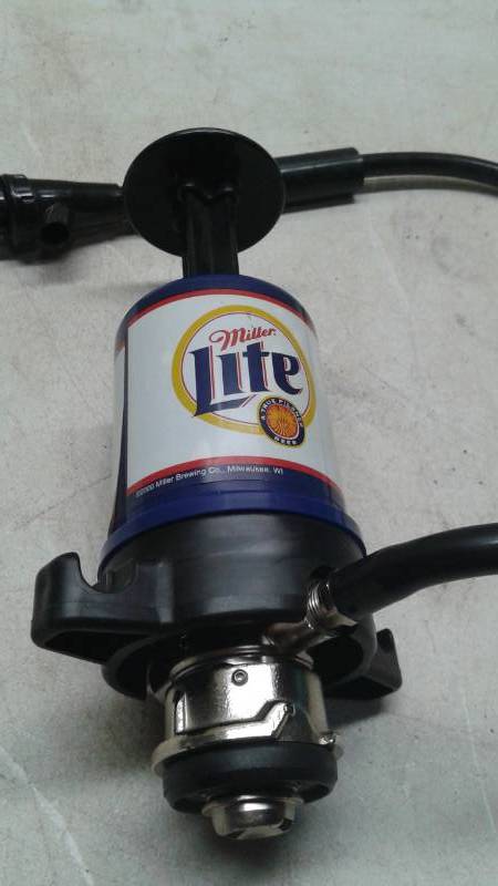 lot 62 image: Miller Lite Keg Tap, Good Condition