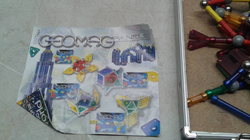 lot 55 image: Lot Of Geomag Magnet Toys