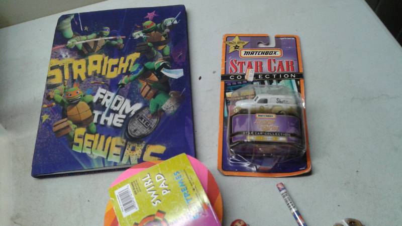 lot 93 image: Bin With Some Cars, Mixed Toys