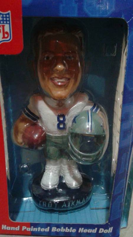 lot 101 image: Troy Aikman Football Bobble Head In Box