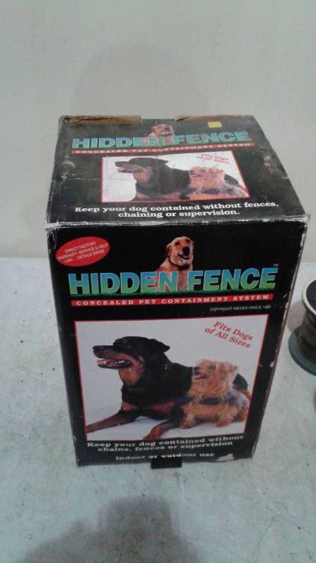 lot 108 image: Dog Hidden Fence, Unused, Untested