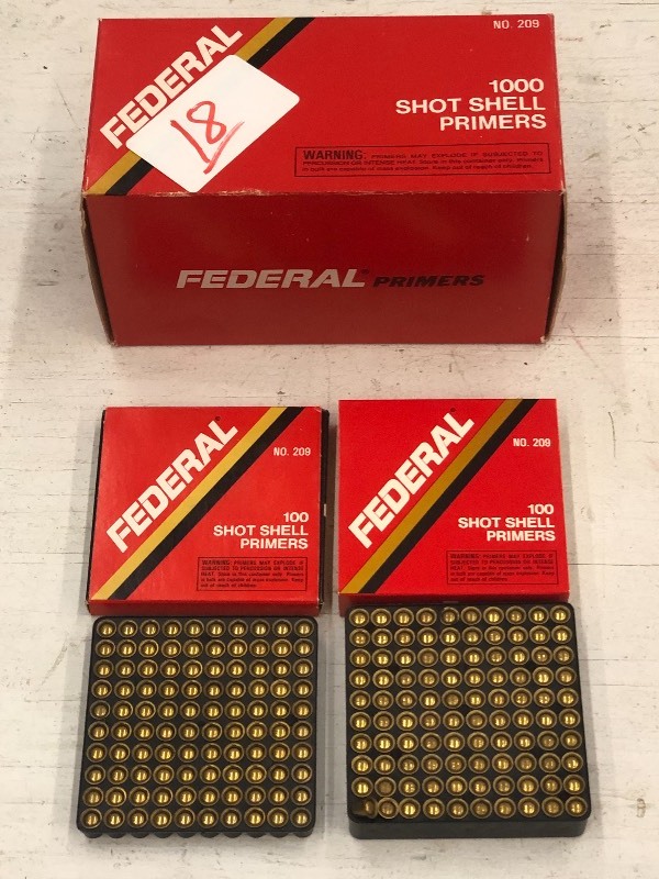 (1100) Federal Primers