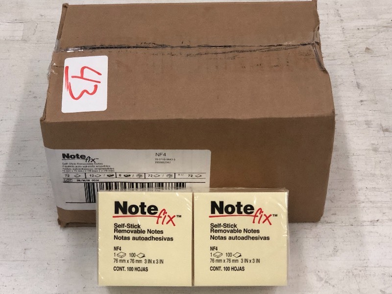 (1) Case Of Removable Notes