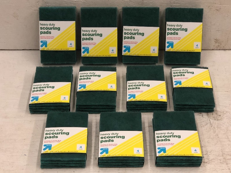 (1) Case Of Heavy Duty Scouring Pads