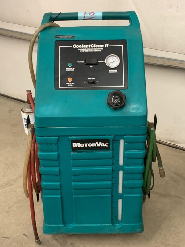 lot 18 image: MotorVac Automotive Coolant Exchange System