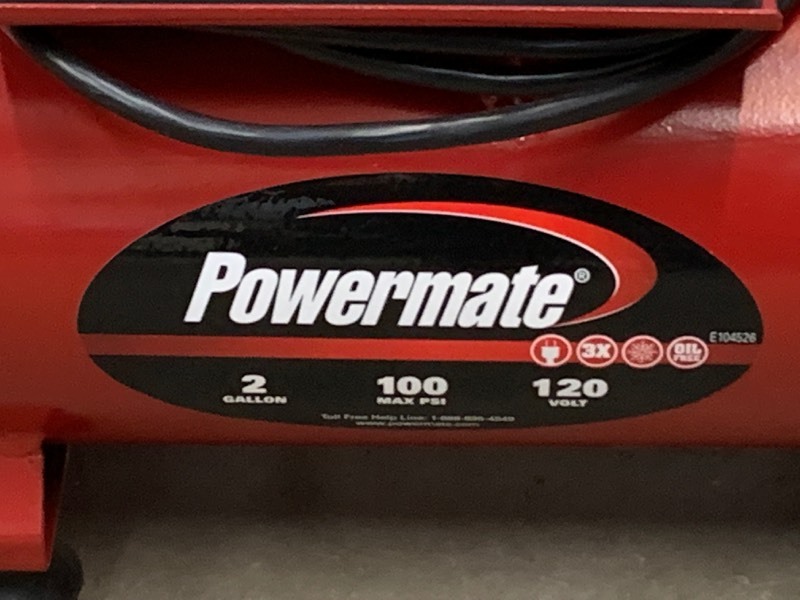 lot 13 image: Coleman 2-Gallon Air Compressor