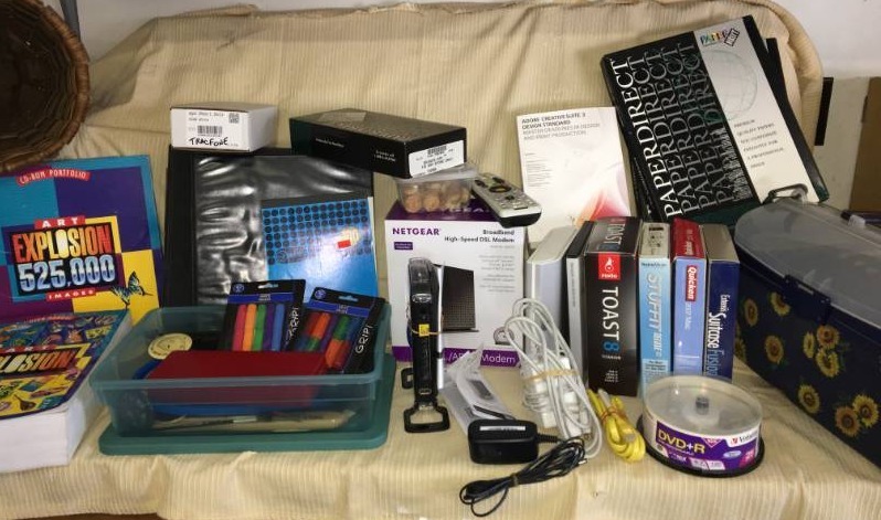 lot 46 image: Assorted Office Supplies and More