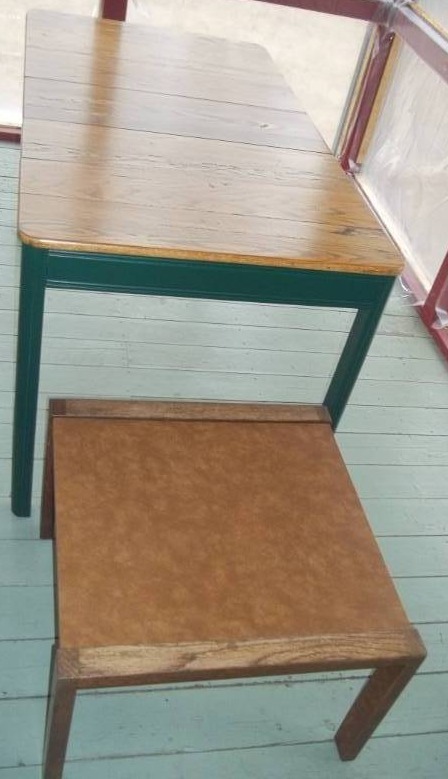 lot 91 image: Table and Side Table