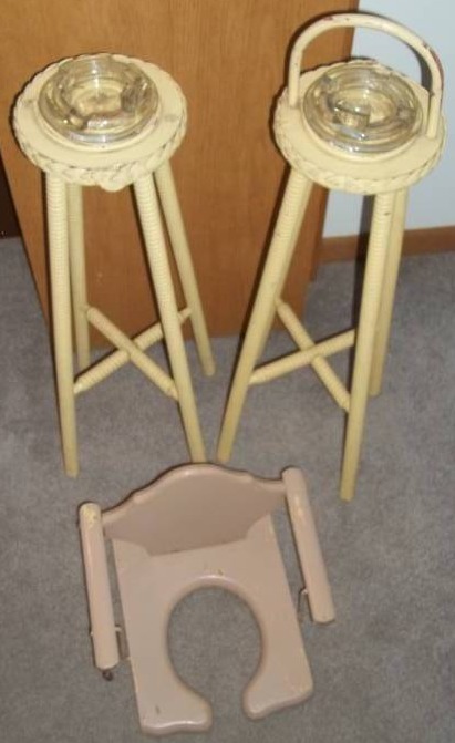 lot 142 image: Ashtray Stands and More