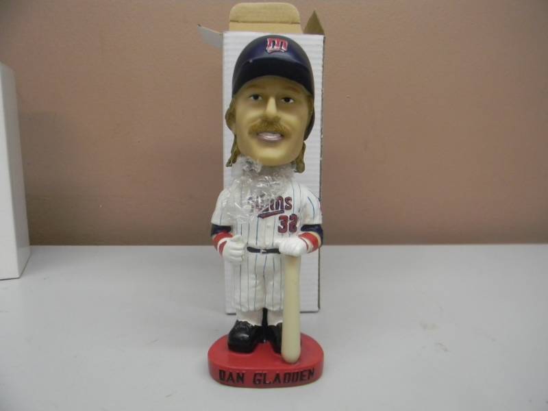 lot 53 image: DAN GLADDEN MINNESOTA TWINS BOBBLEHEAD - NEW IN BOX - AWESOME - SEE PICTURES