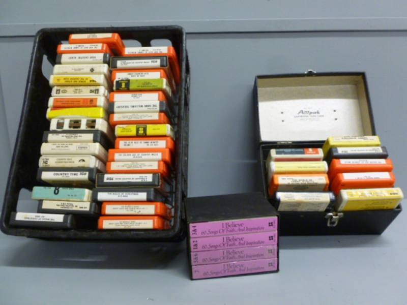 lot 5 image: Vintage 8 Track Tapes
