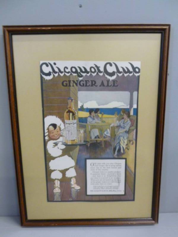lot 76 image: Vintage Advertisement Picture