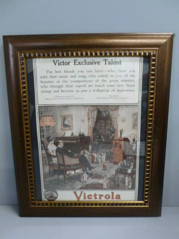 lot 80 image: Vintage Advertisement Picture