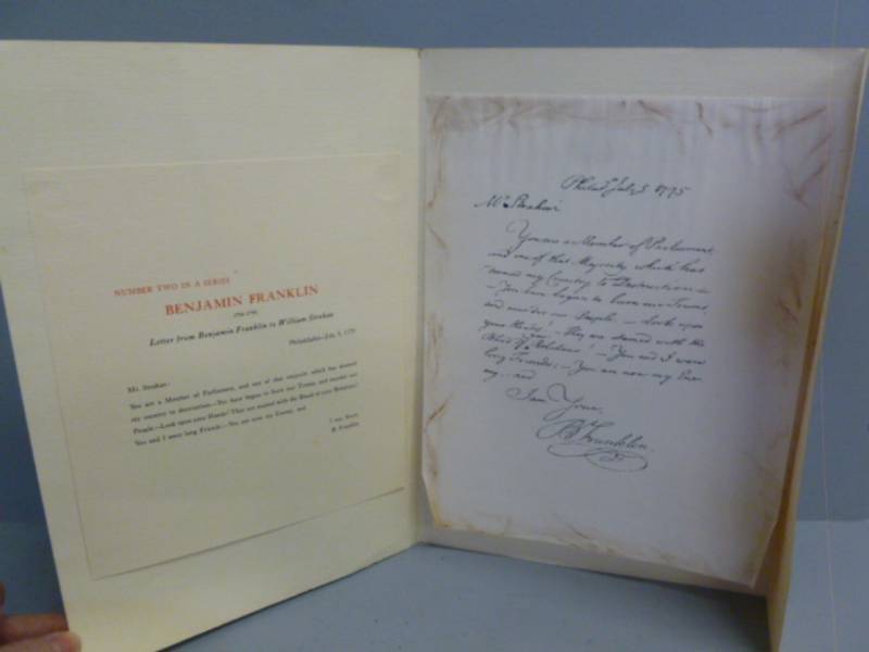 lot 99 image: Vintage Paper Item