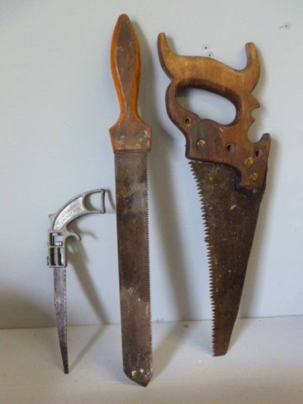 lot 129 image: Vintage Saws
