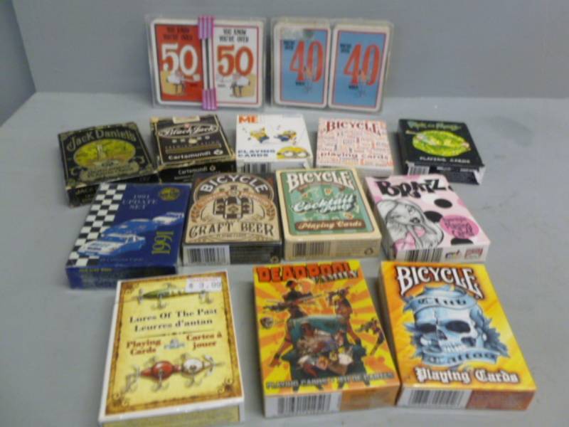 lot 195 image: New Playing Cards