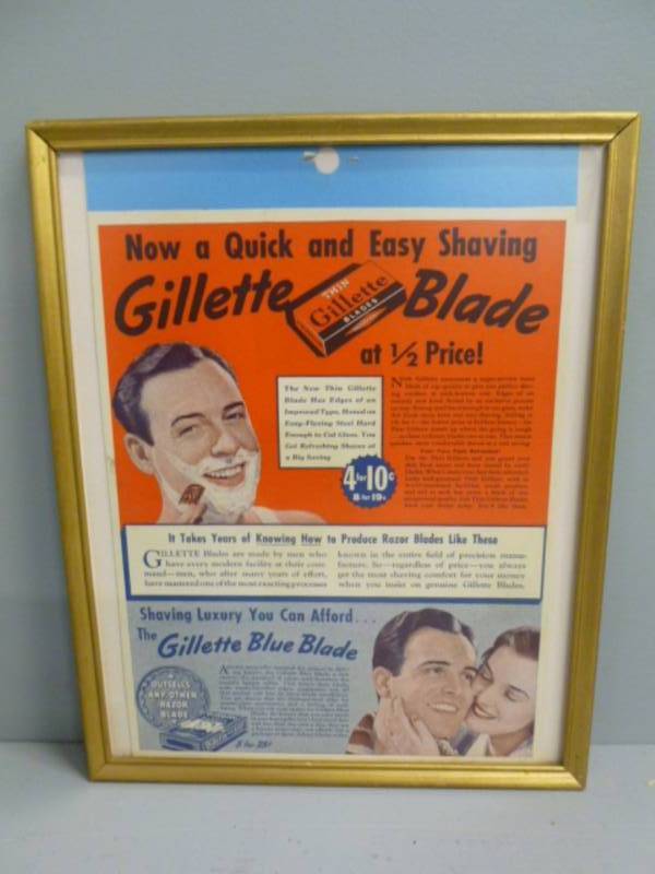 lot 208 image: Vintage Advertisement Picture