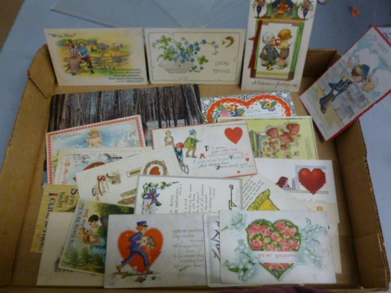 lot 220 image: Antique Post Cards