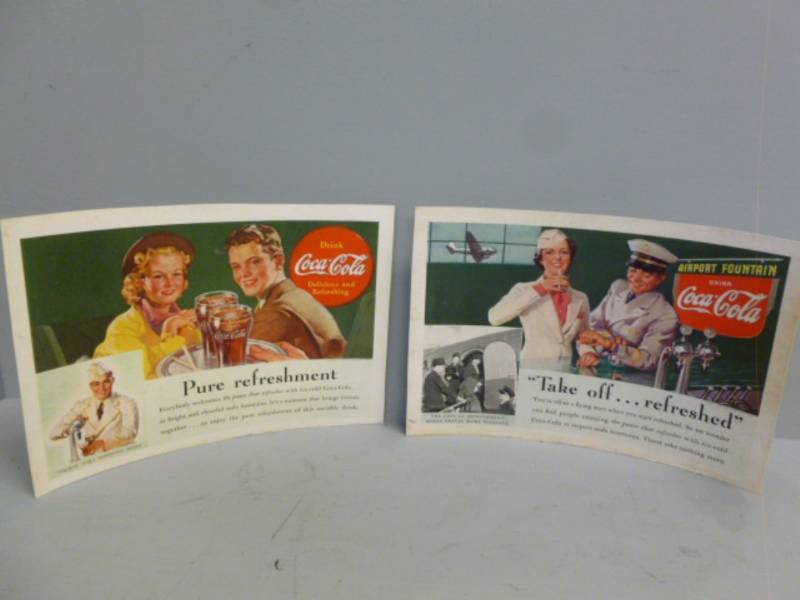 lot 227 image: Vintage Advertisement Pictures