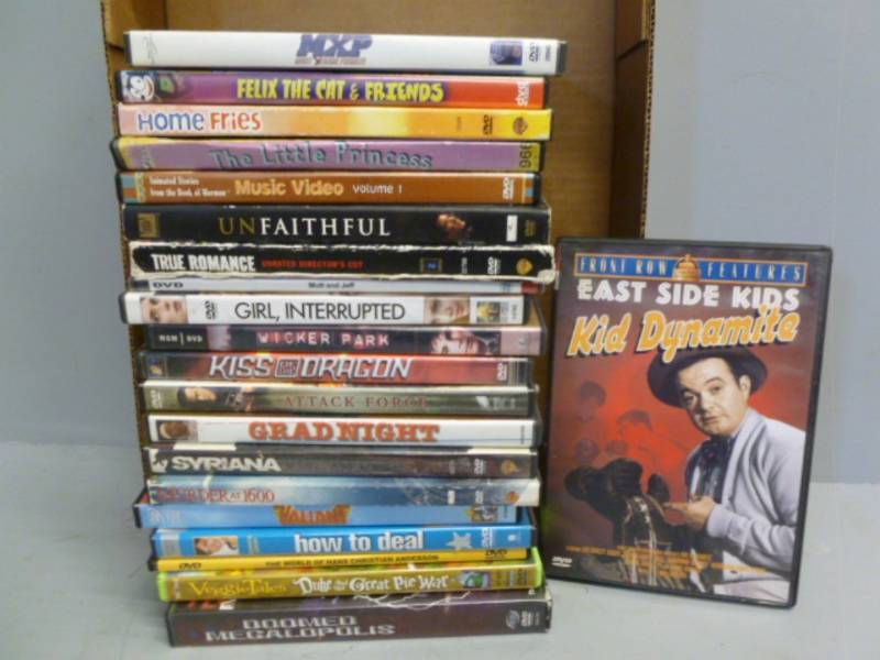 lot 254 image: DVD Movies