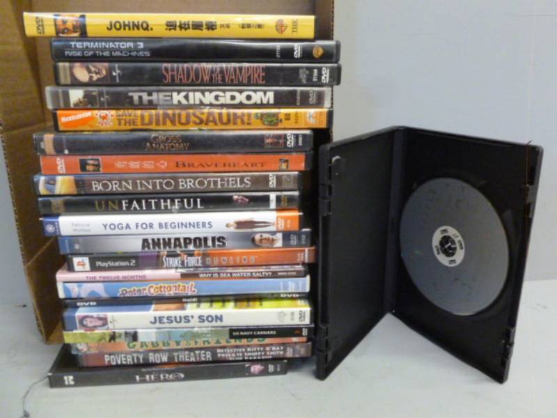 lot 256 image: DVD Movies