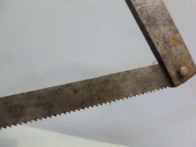 lot 278 image: Vintage Meat Saw