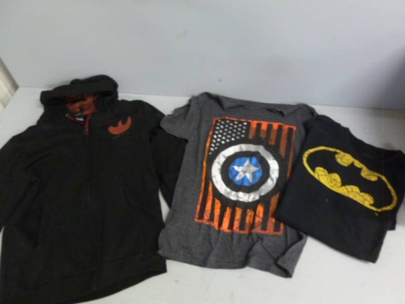 lot 303 image: Marvel Shirts