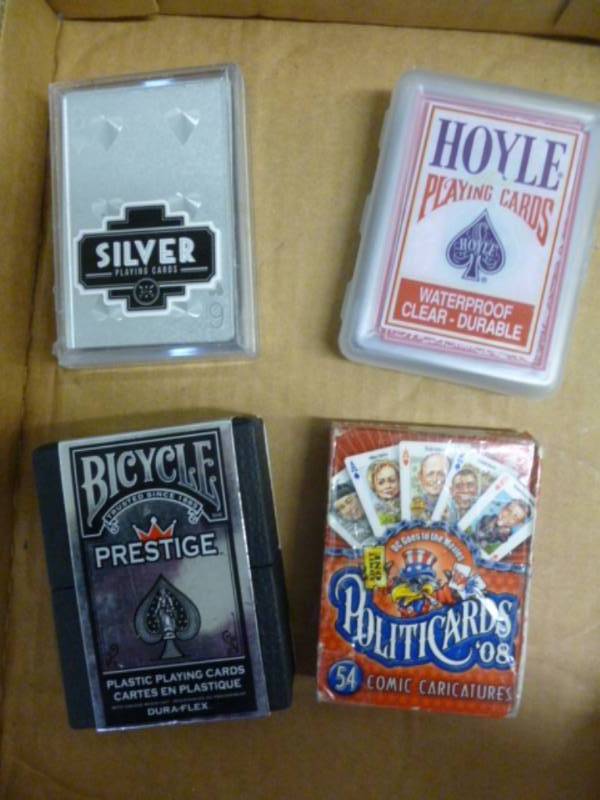 lot 319 image: New Playing Cards