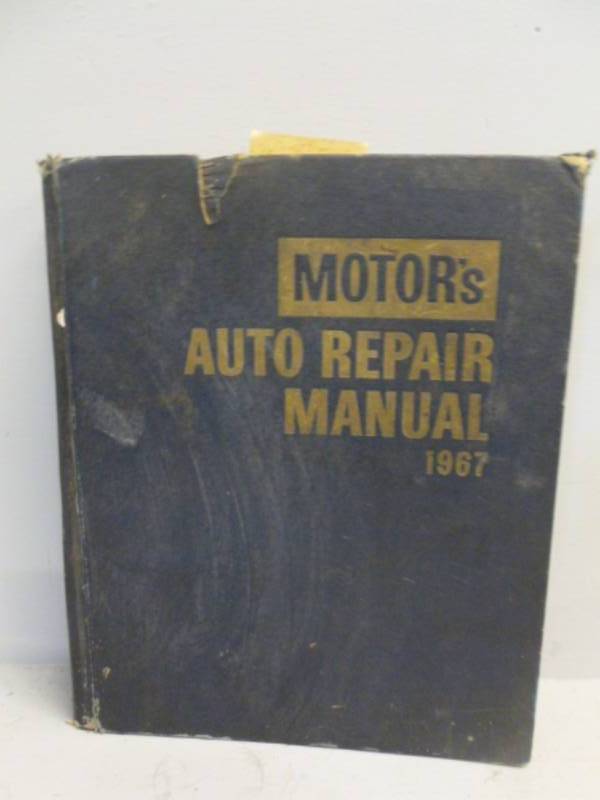 lot 337 image: Vintage Repair Manual