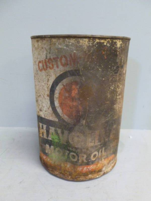 lot 340 image: Vintage Oil Can