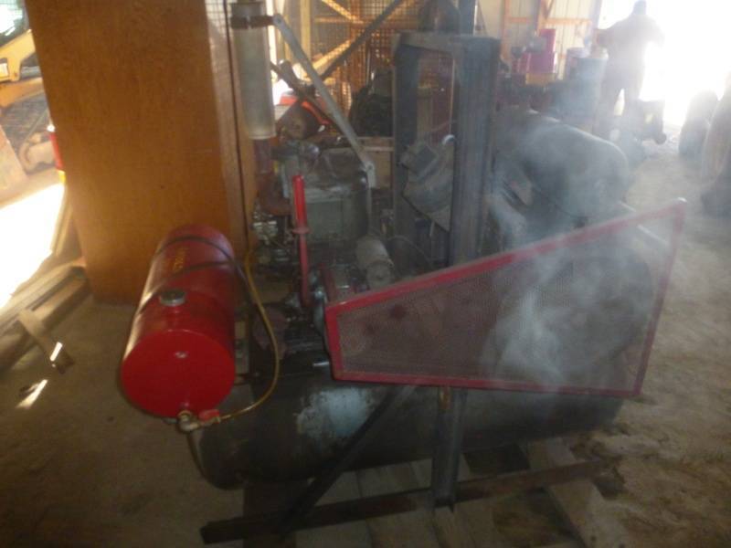 lot 7 image: Ingersol Rand Compressor