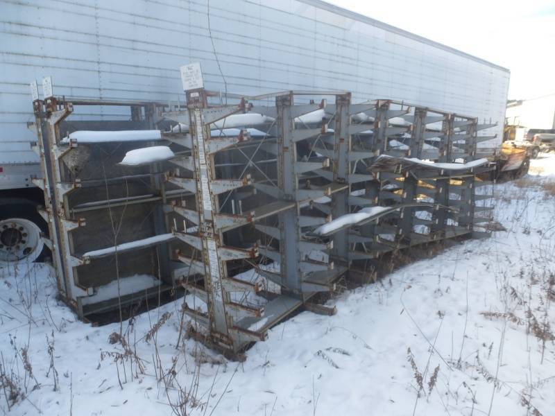 lot 21 image: Steel Shelf Racks