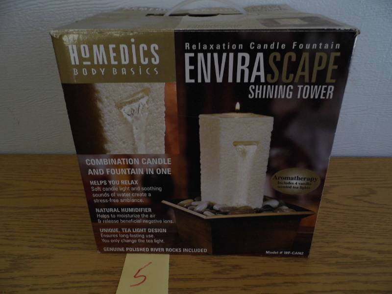 lot 5 image: Candle Fountain