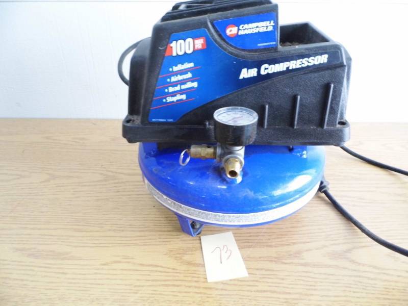 lot 73 image: Campbell Hausfeld Air Compressor
