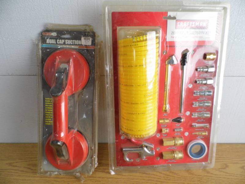 lot 74 image: Compressor Accessory Kit - Dual Suction Cup