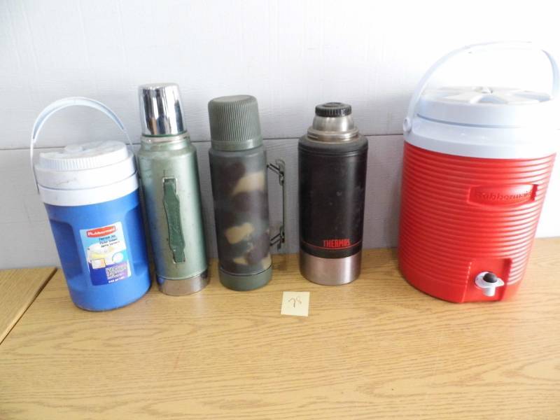 lot 78 image: Thermoses - Water Jugs