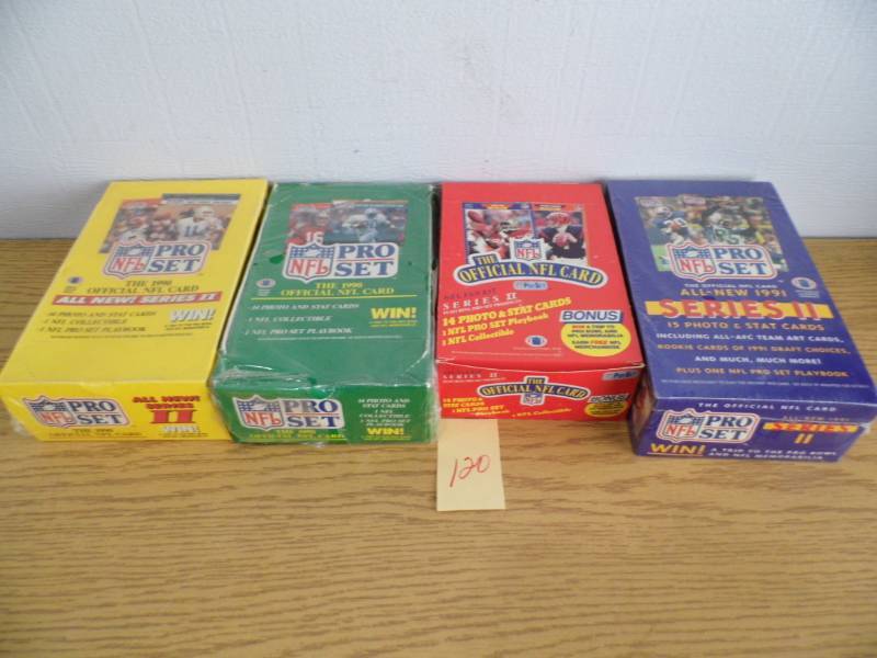 lot 120 image: NFL Card Sets