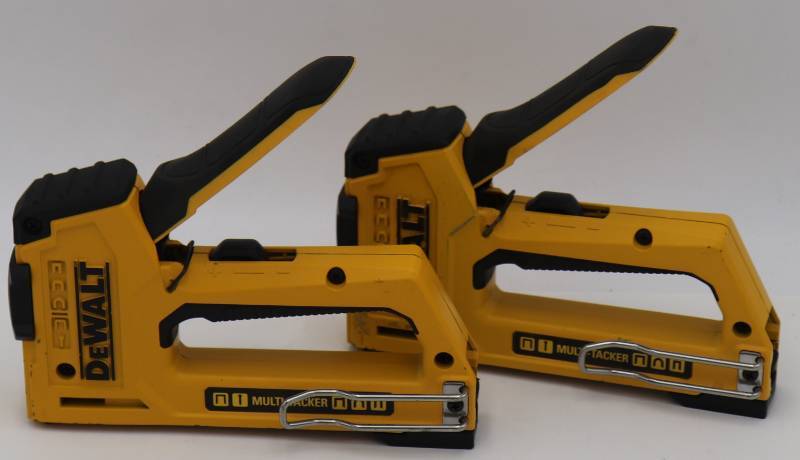 lot 22 image: Lot of (2) DeWalt Staple Guns