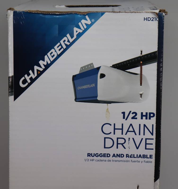 lot 43 image: Chamberlin 12horse Chain Drive Garage Door Opener
