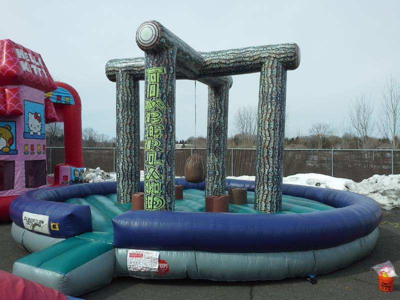lot 7 image: Timberland Challenge 4 person Wrecking Ball game