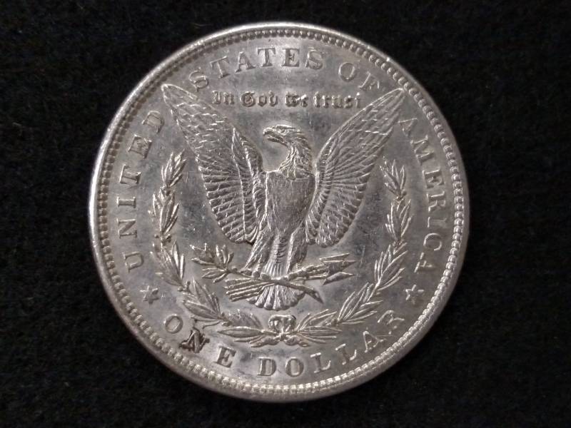 lot 18 image: 1900 AU Morgan Silver Dollar...