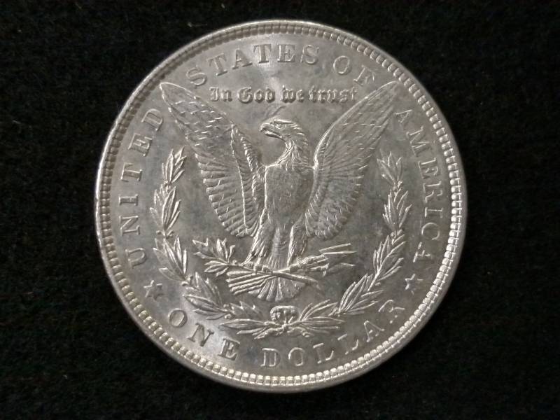 lot 19 image: 1902 Morgan Silver Dollar...