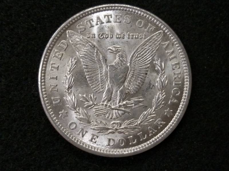lot 21 image: 1921 Morgan Silver Dollar...