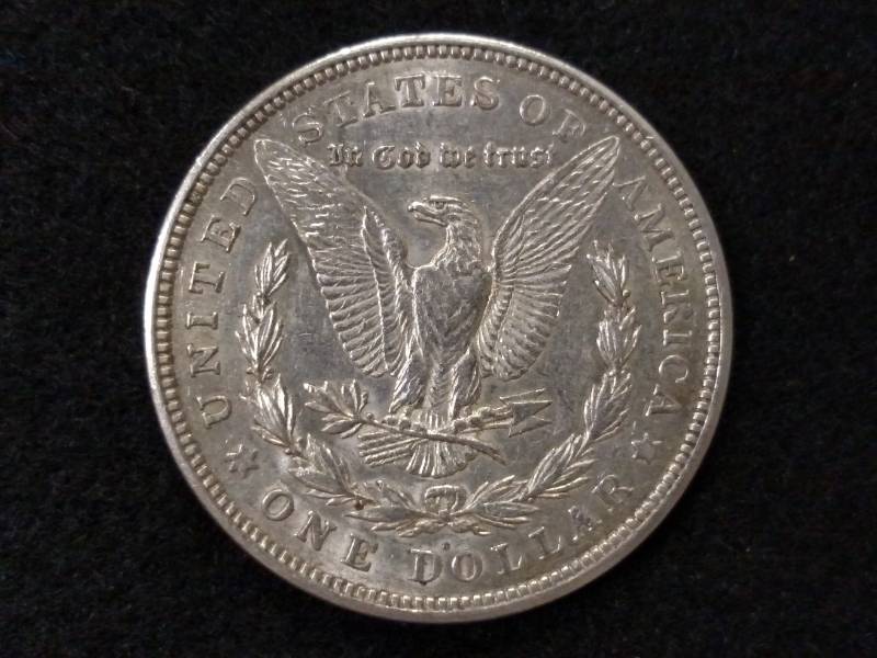 lot 29 image: 1921 D Morgan Silver Dollar...