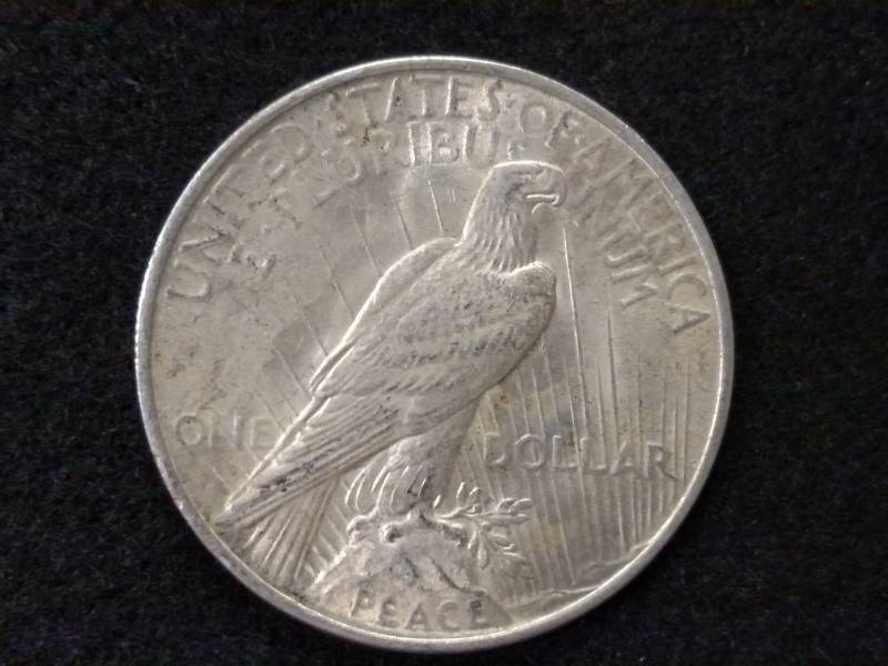 lot 36 image: 1922 Peace Silver Dollar...