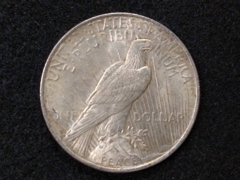 lot 38 image: 1922 Peace Silver Dollar...