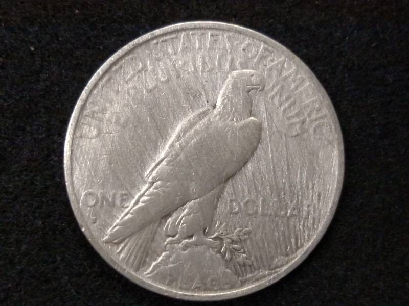 lot 55 image: 1935 S Peace Silver Dollar...