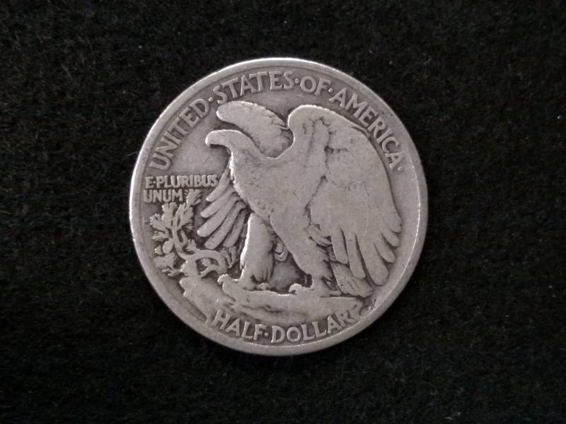 lot 64 image: 1939 Walking Liberty Silver Half Do...