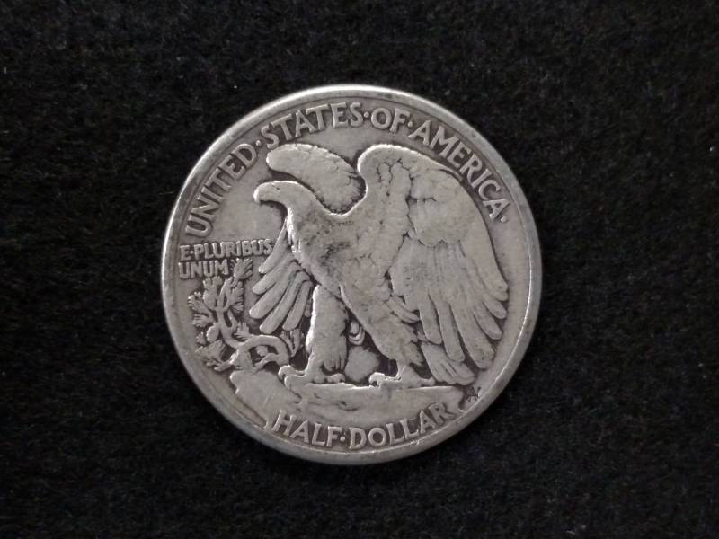 lot 69 image: 1941 Walking Liberty Silver Half Do...